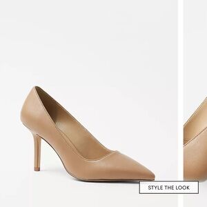 Ann Taylor Classic Tan Heels